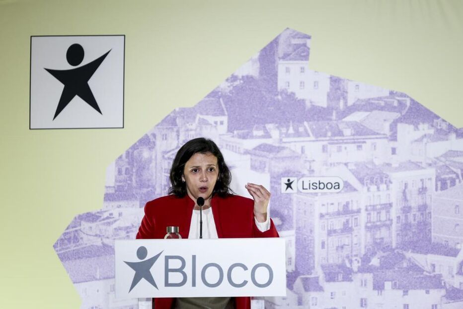 Carolina Serrão, candidata do BE à autarquia de Lisboa 