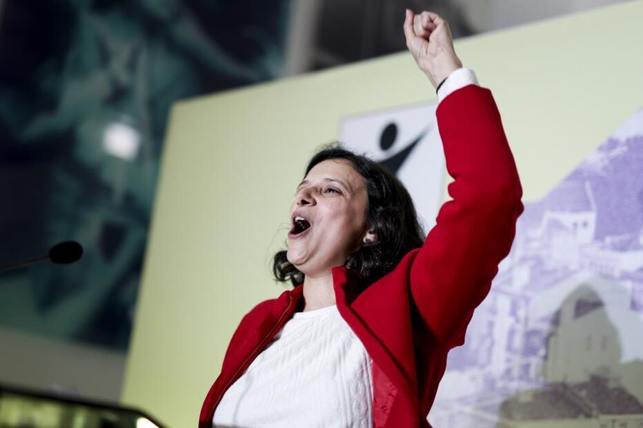 Carolina Serrão, candidata do BE à autarquia de Lisboa 