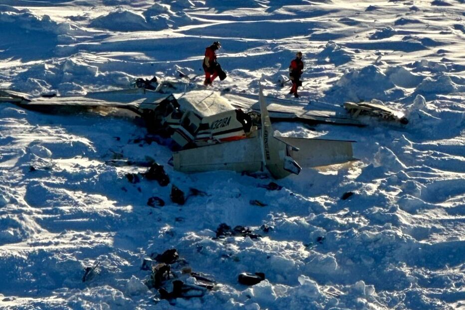 Corpos de ocupantes de avião que se despanhou no Alasca foram recuperados