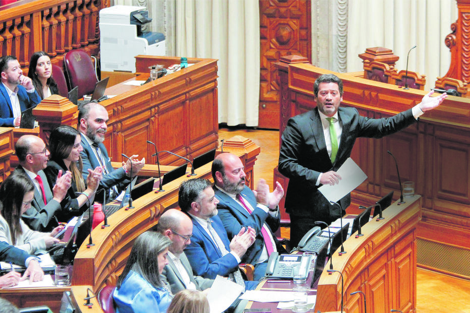 A bancada do Chega na Assembleia da República é composta atualmente por 49 deputados, após a saída de Miguel Arruda