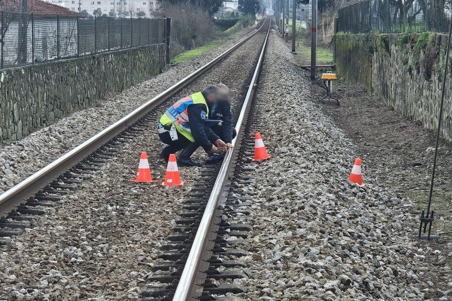Atropelado por comboio na linha do Minho