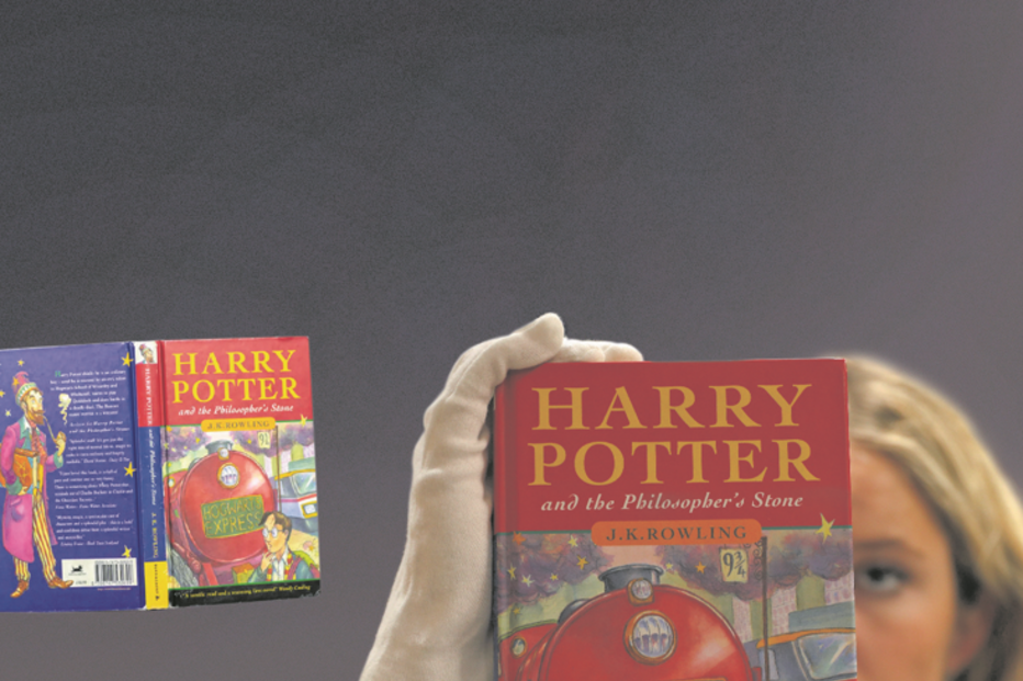 Livro de Harry Potter salvo do lixo e vendido por 25 mil euros