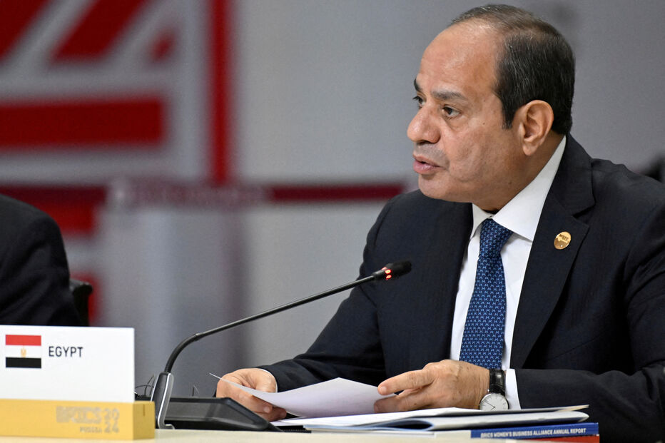  Presidente egípcio, Abdel Fattah Al-Sisi