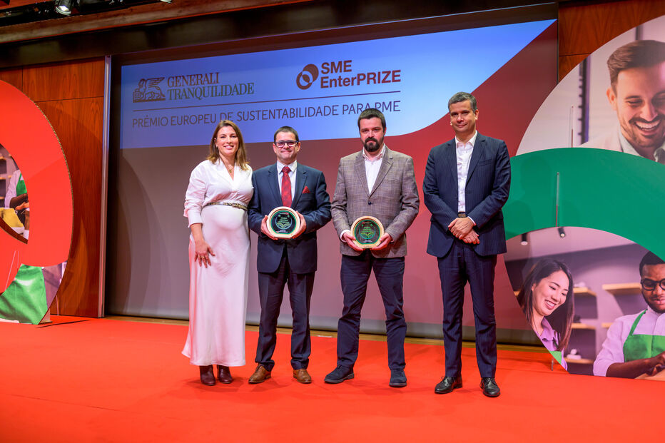 Filipe Martins, da Filipes-Mediação de Seguros, Lda, e João Gil da SEGURAMOS - Corretores e Consultores de Seguros, S.A. foram distinguidos