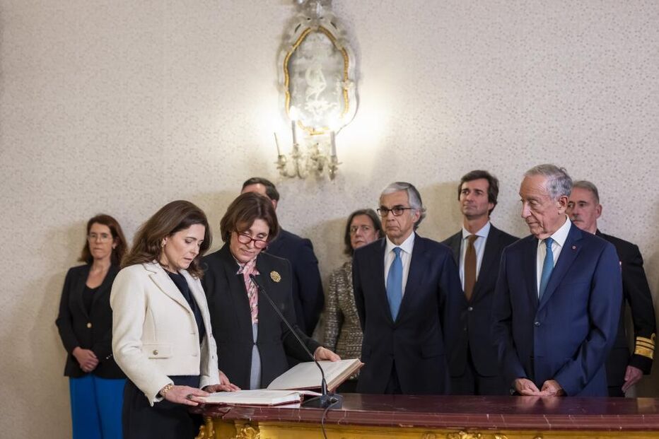 Tomada de posse dos seis novos secretários de Estado