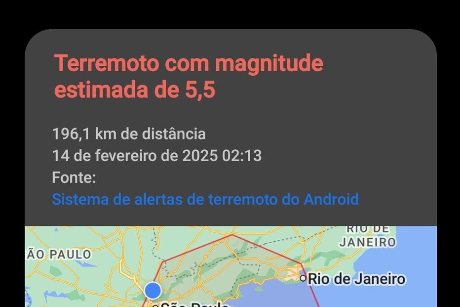 Alerta de terramoto assusta milhões de habitantes de São Paulo e Rio de Janeiro
