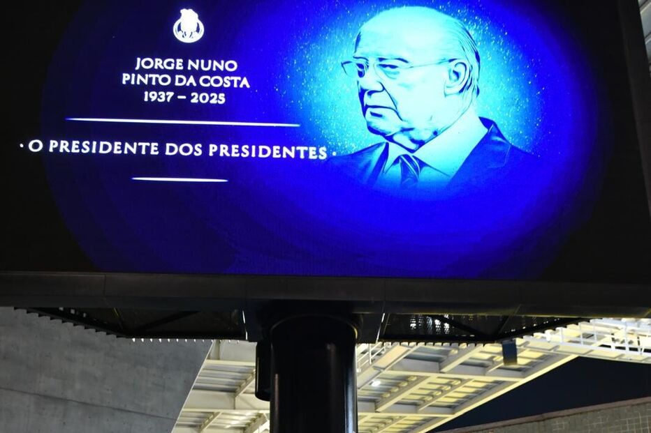 Homenagens no Estádio do Dragão a Jorge Nuno Pinto da Costa