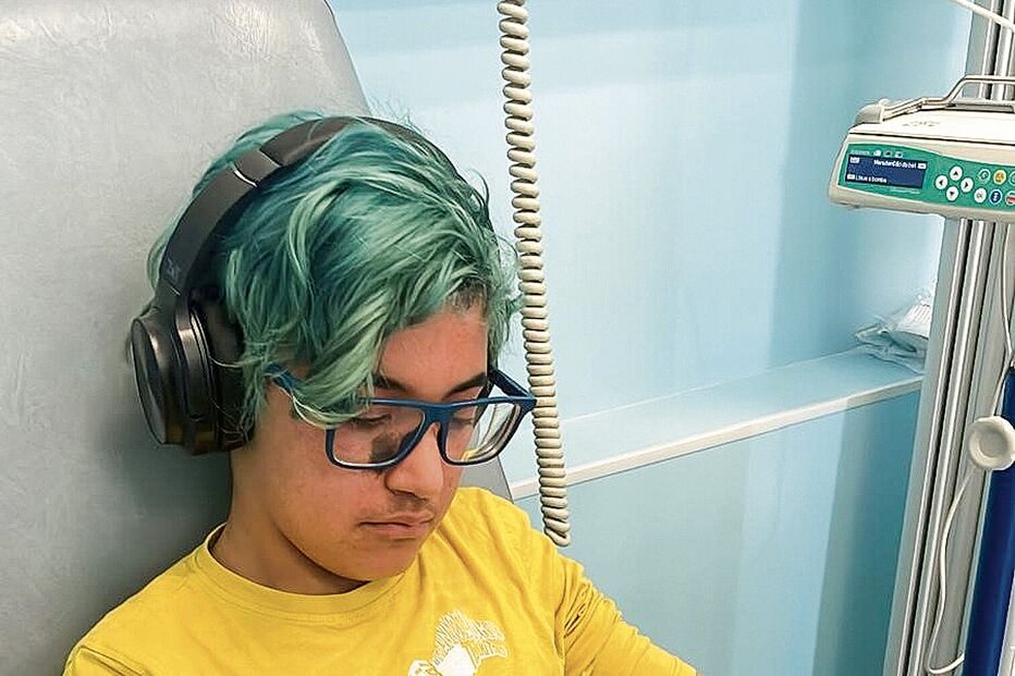 Arthur recomeça batalha para encontrar dador compatível de medula óssea