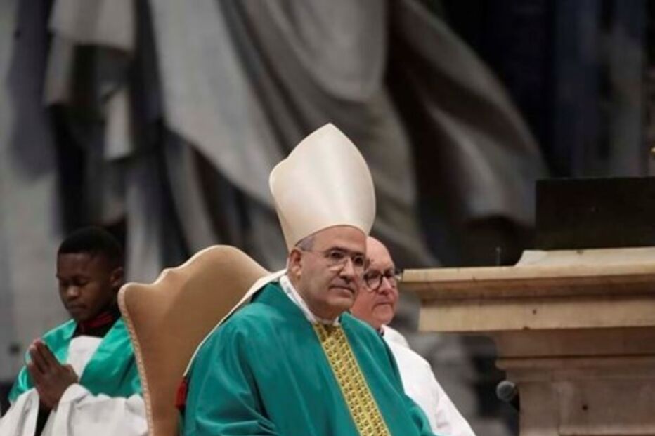 Tolentino de Mendonça substitui Papa em missa na Basílica de São Pedro