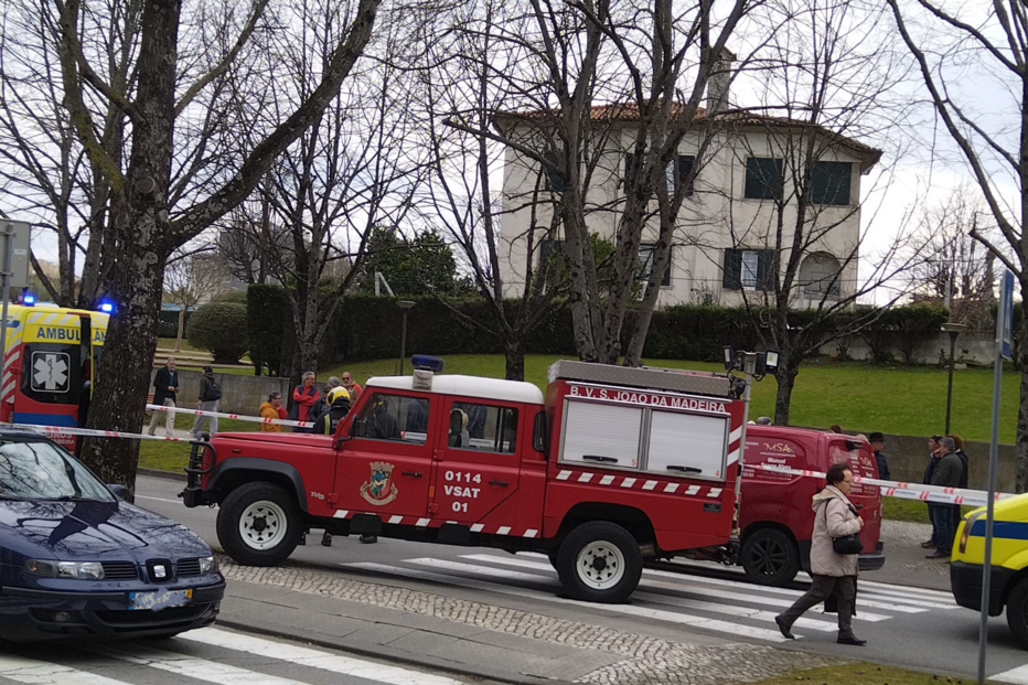 Homem ferido após ser atropelado em São João da Madeira