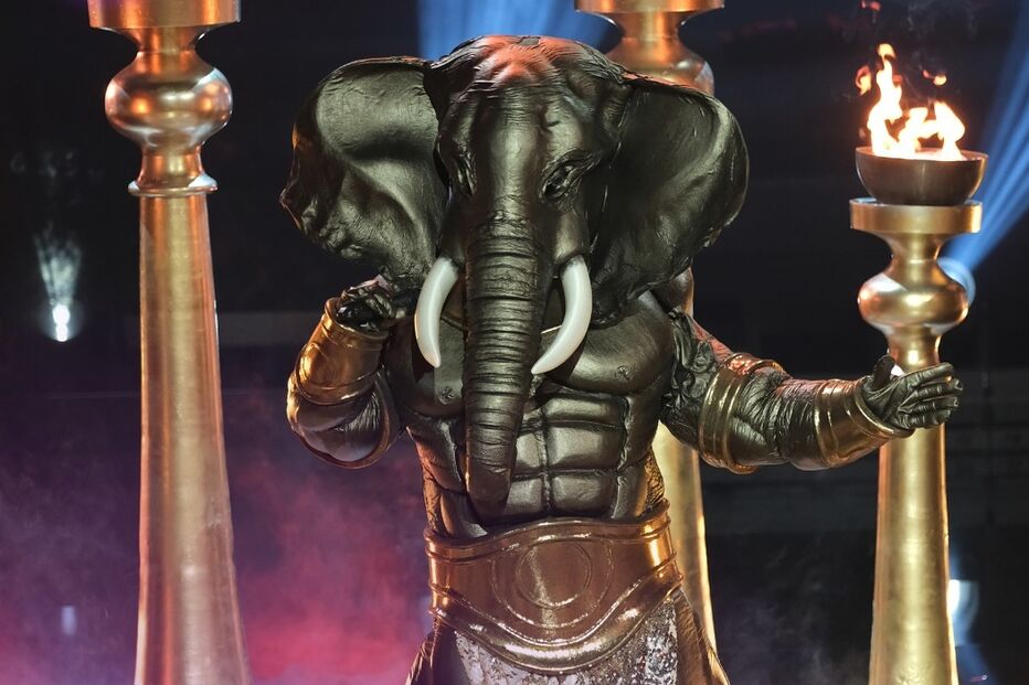 Elefante n'a Máscara