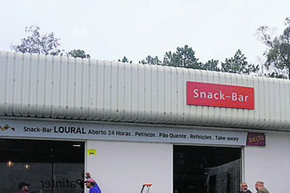 Um dos negócios assaltados