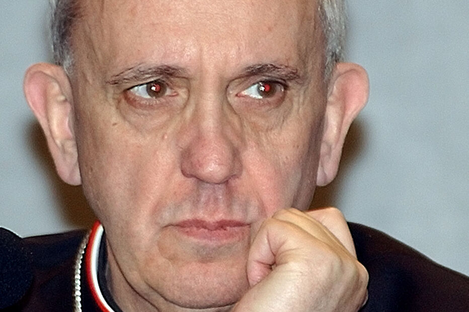 Papa Francisco, em 2003, como arcebispo de Buenos Aires