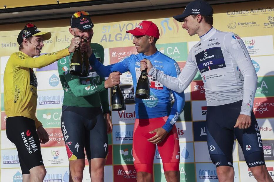 Jonas Vingegaard vence Volta ao Algarve, João Almeida termina em segundo