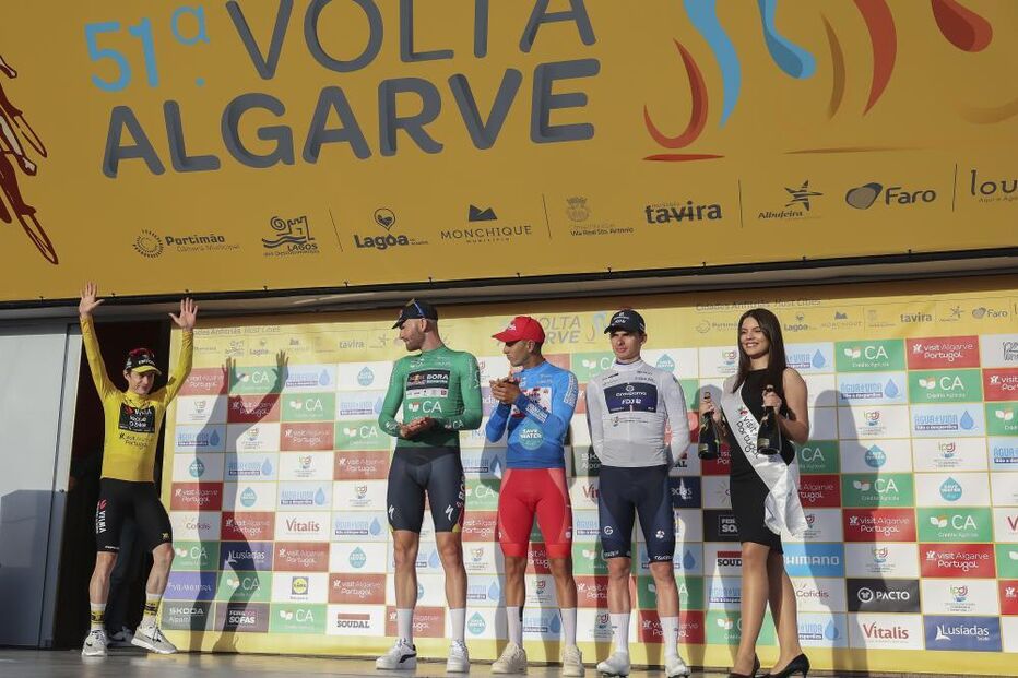 Jonas Vingegaard vence Volta ao Algarve, João Almeida termina em segundo