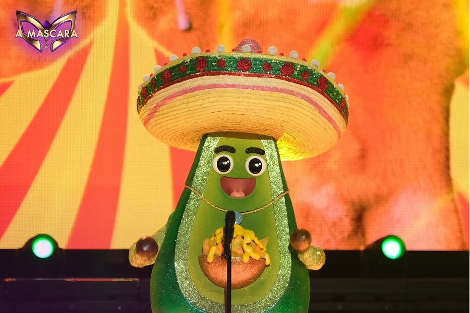 Abacate em 'A Máscara'