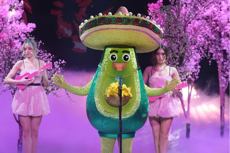 Abacate em 'A Máscara'