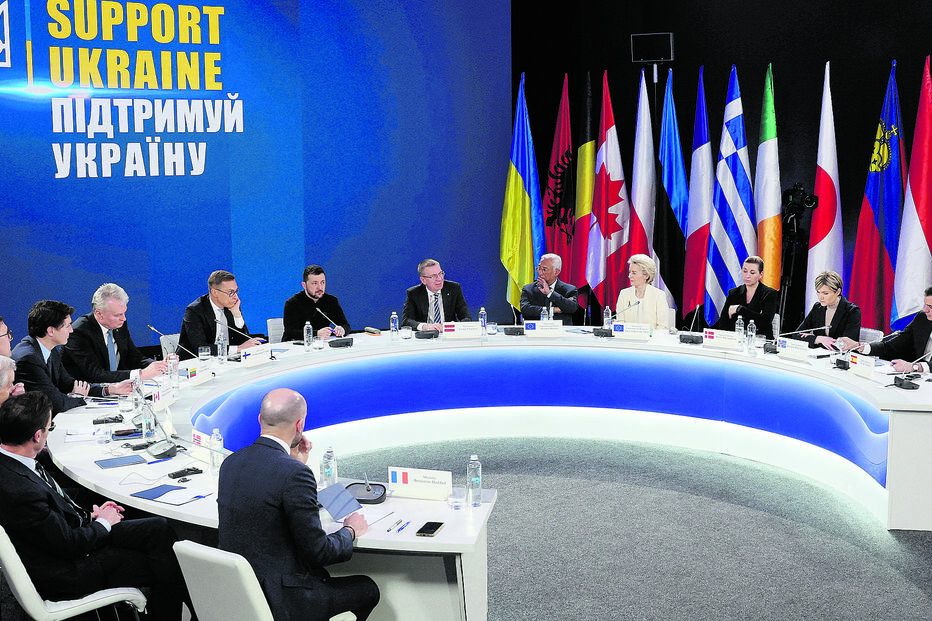 Aliados manifestaram apoio a Kiev no terceiro aniversário da guerra