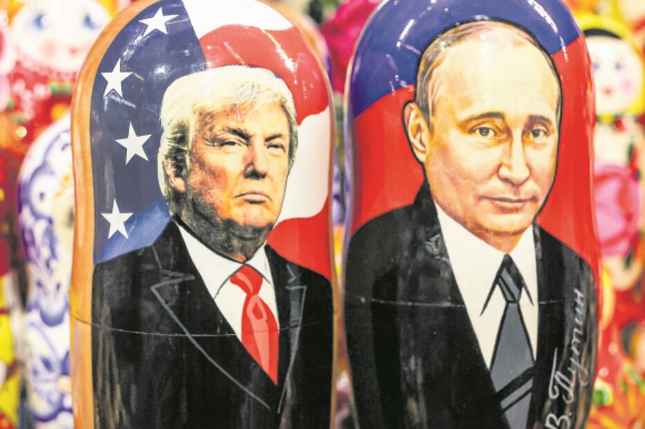 Matrioscas num mercado de Moscovo simbolizam aproximação entre os EUA e a Rússia