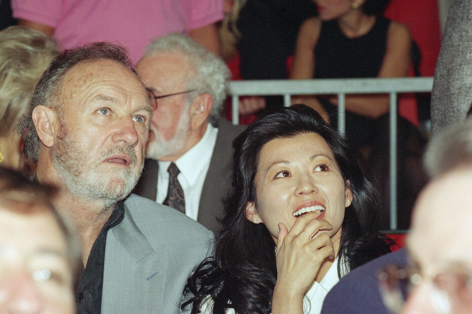 Gene Hackman and Betsy Arakawa