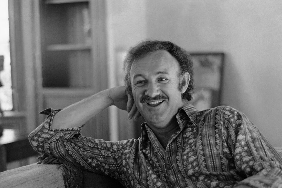 Gene Hackman em 1972