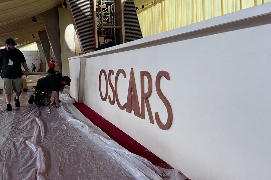 Ultimam-se os preparativos para a cerimónia dos Óscares