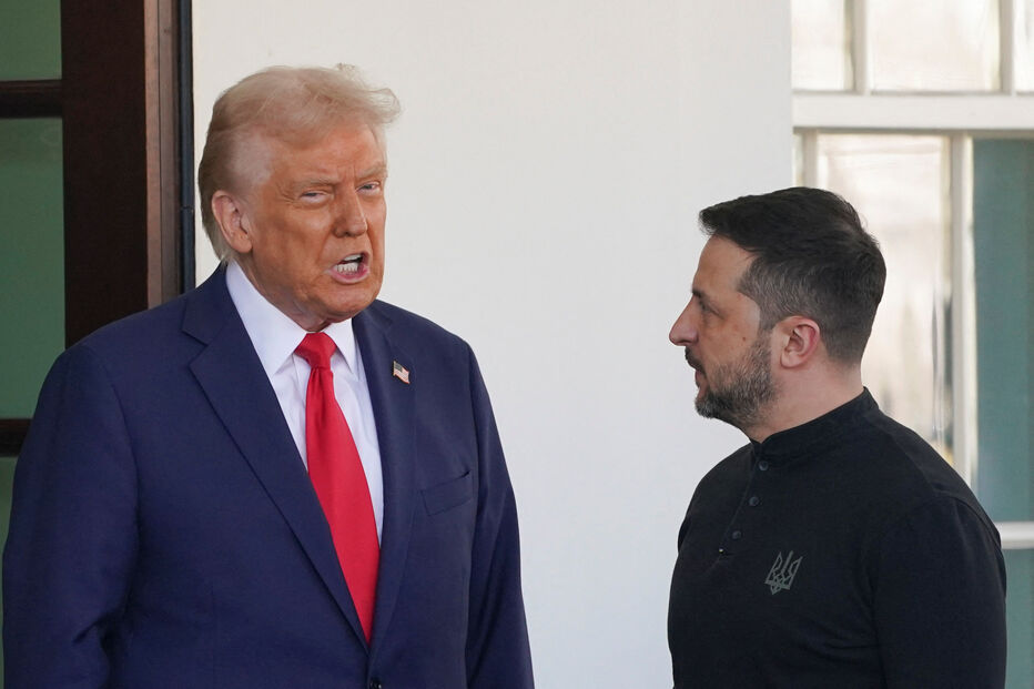 Zelensky chega à Casa Branca para assinar acordo de minerais