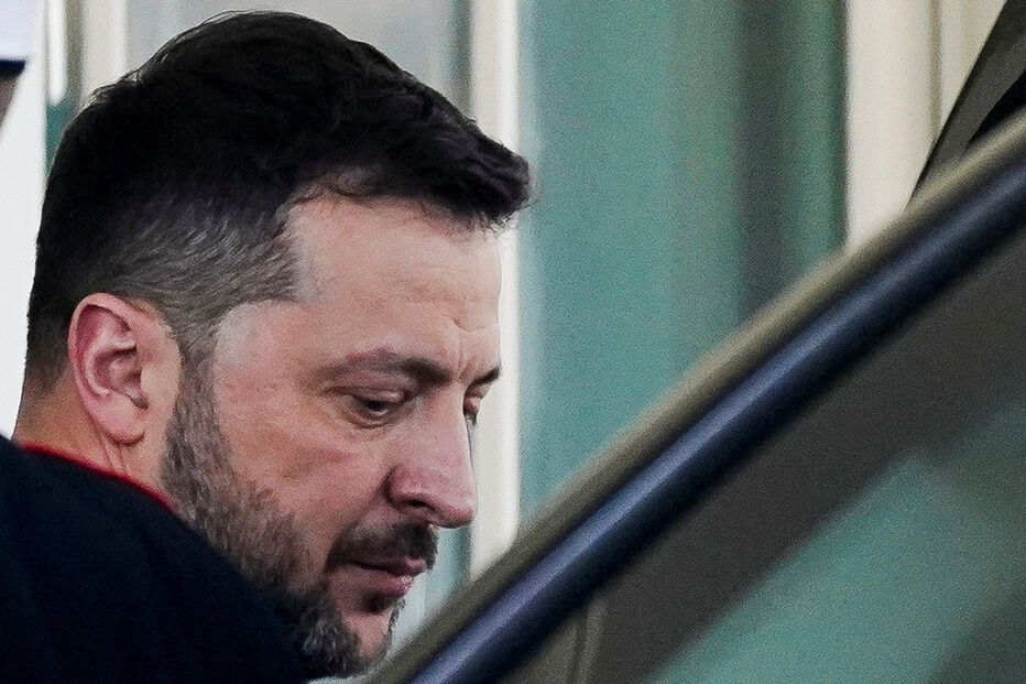 Zelensky abandona Casa Branca mais cedo