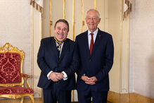 Fernando Mendes e o Presidente da República