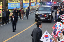 Ex-presidente da Coreia do Sul libertado