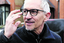 O antigo futebolista inglês Gary Lineker 