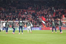 Aquecimento seleção portuguesa