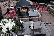 S. M. Feira. Cemitério de Lourosa ficou danificado.