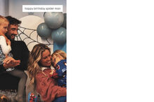 Inês Aires Pereira e David Ferreira na festa de aniversário do filho Joaquim