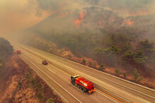Incêndios na Coreia do Sul