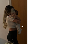 Patrícia Palhares e o filho mais novo, Francisco Maria