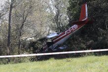 Avioneta que caiu em Coimbra