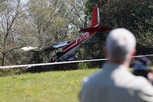 Avioneta que caiu em Coimbra
