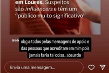 Stories do trio de influencers