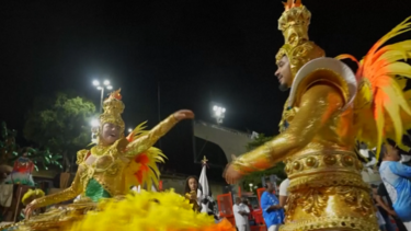 Explosão de alegria e cor no Carnaval do Rio de Janeiro 