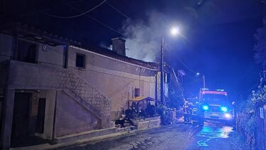 Incêndio deflagra em casa em Vila Verde