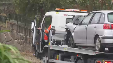Quatro feridos em colisão entre carro e ligeiro de mercadorias na EN108 em Gondomar