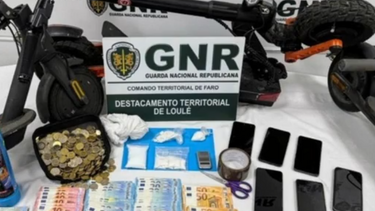 Detidos três suspeitos por tráfico de droga em Quarteira