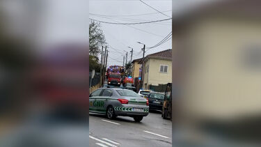 Carpintaria parcialmente destruída por incêndio em Vila Nova de Gaia