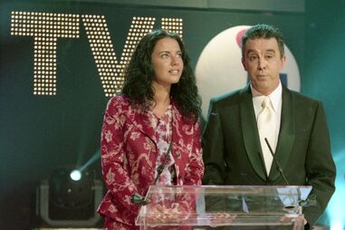 Iva Domingues e Carlos Ribeiro em 2000