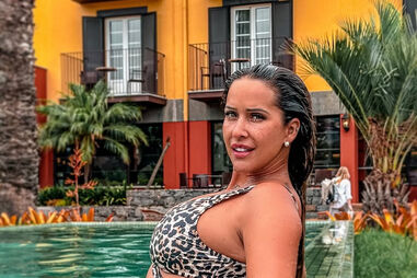 Érica Silva diz que o segurança a agarrou num braço