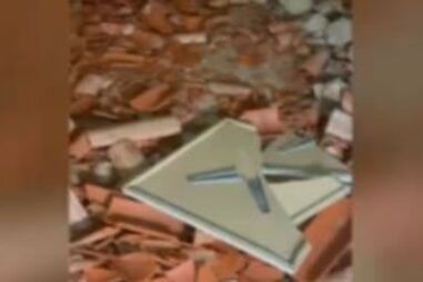 Proteção Civil de Albufeira relata queda de telhas devido a fenómeno de vento extremo 