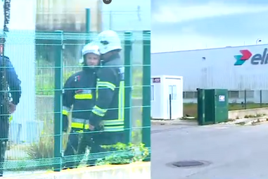 Derrame de ácido paracético obriga a evacuação de lavandaria industrial em Silves
