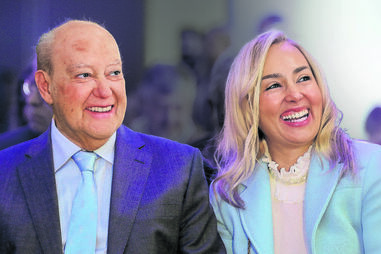 Pinto da Costa e Cláudia Campo