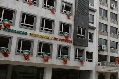 Antiga sede da FPF, na Rua Alexandre Herculano